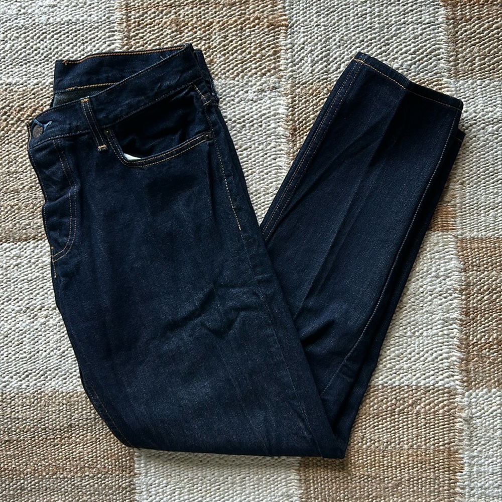 Hollister dark wash straight jeans